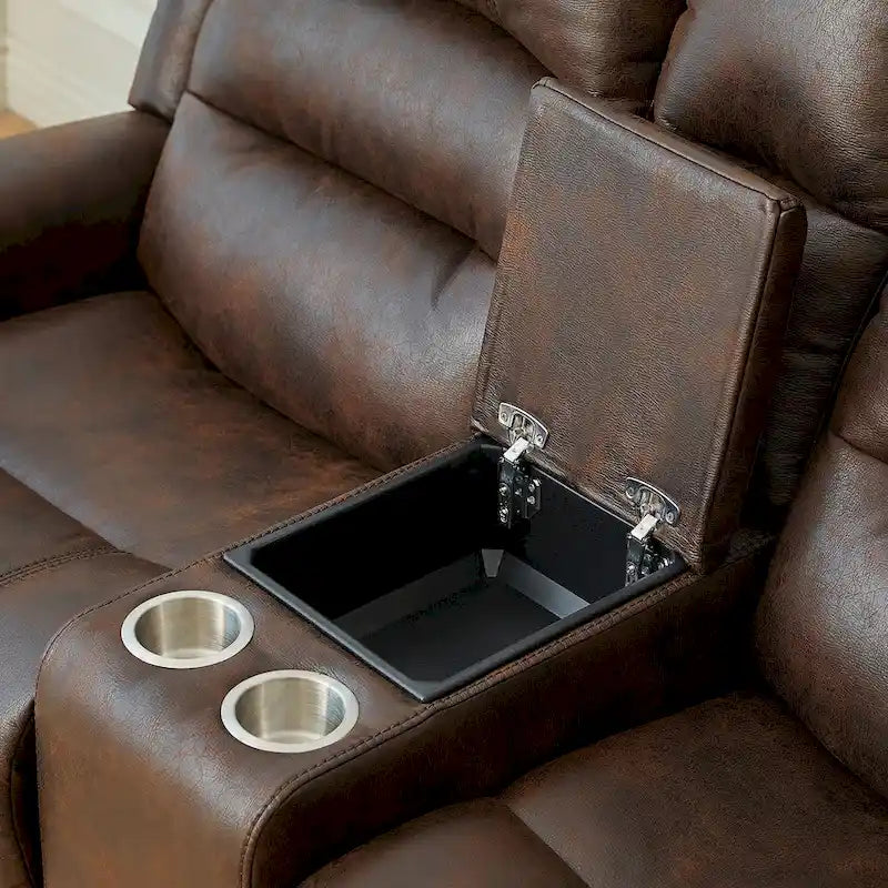 Sofá reclinable eléctrico negro con reposacabezas ajustable, 1 / 2 / 3 / 4 asientos