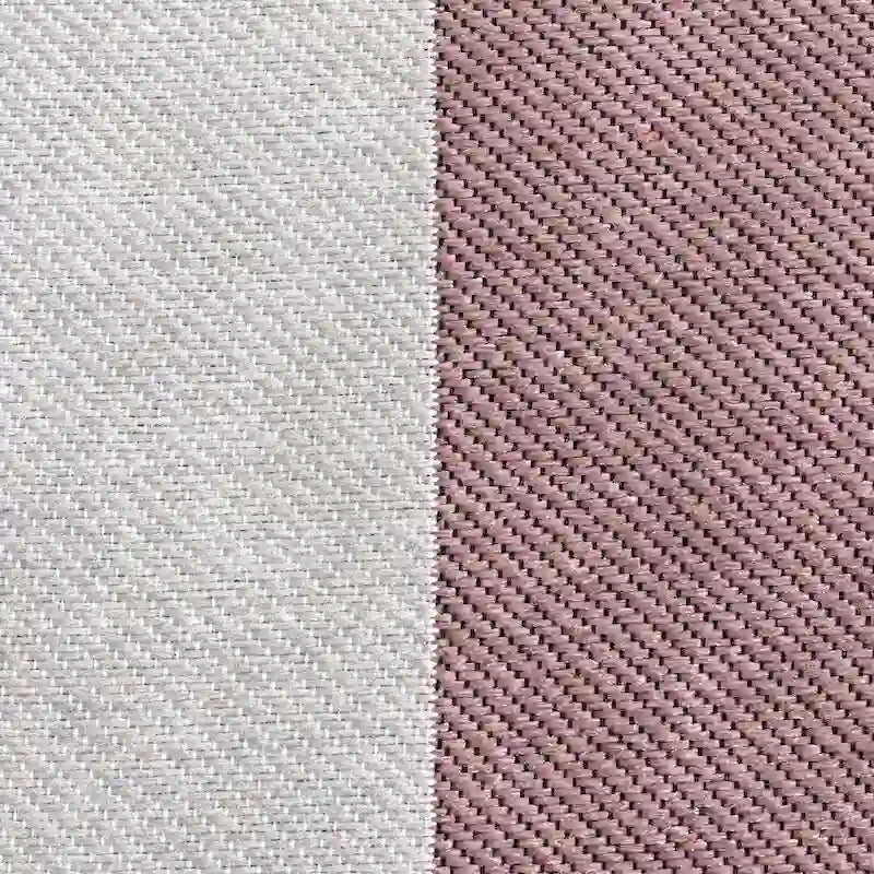 Puf otomano cuadrado (rosa/verde azulado/azul), interior/exterior, asiento individual