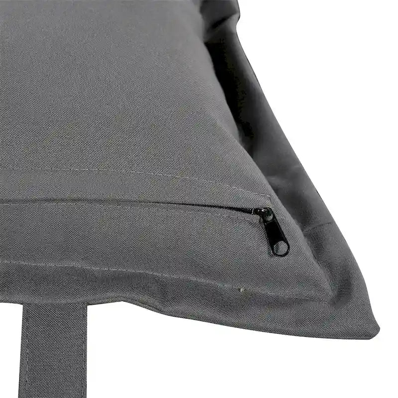 Sillón Huevo de Ratán Beige Natural / Gris – Giratorio y Balancín, Asiento Individual