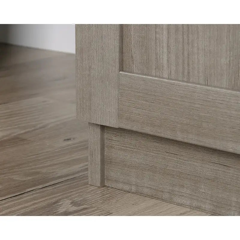Armario de almacenamiento - Blanco / Roble Highland / Sicomoro Plateado, Individual